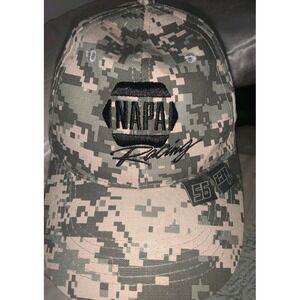 NAPA Racing -Fallen Heroes Fund Digital Camo Camo‎ Hat Adjustable #1394
